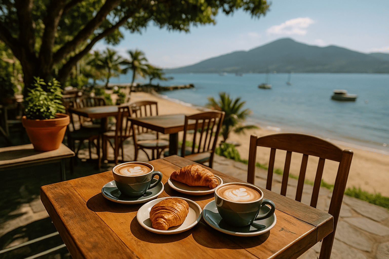 Cafés em Ilhabela